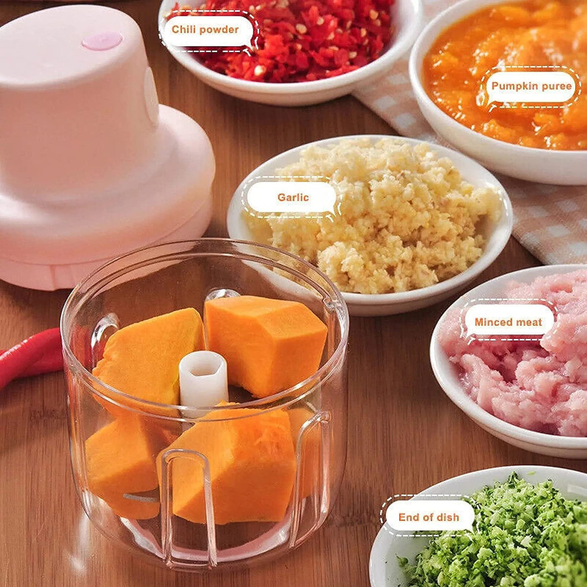 2374 Electric Mini Garlic Chopper